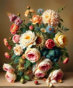 Floral Study Paint Numbers