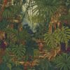 Realistic Antique Jungle Foliage Paint By Numbers
