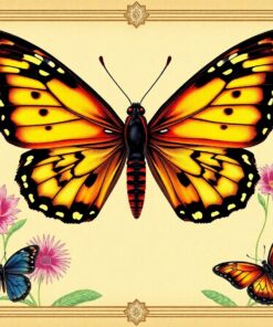 Lepidoptera Mail Paint Numbers