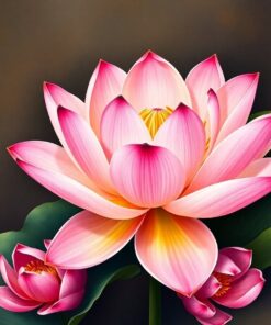 Lotus Still Paint Numbers