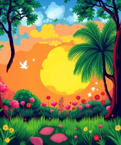 Room Parrot Paint Numbers