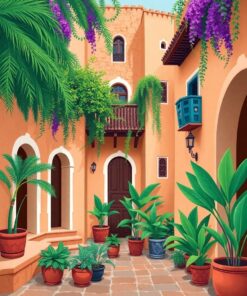 Tropical Haven Paint Numbers