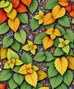 Tesserae Foliage Paint Numbers