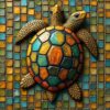 Turtle Tesserae Paint Numbers