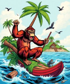 Island Rescue Paint Numbers