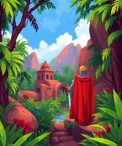 Jungle Oasis Paint Numbers