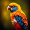Realistic Australian Bird Portrait Paint By Numbers