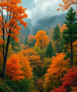 Rainforest Storm Paint Numbers