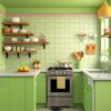 Green Kitchen Paint Numbers
