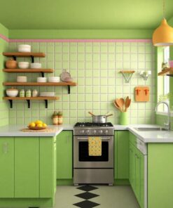 Green Kitchen Paint Numbers