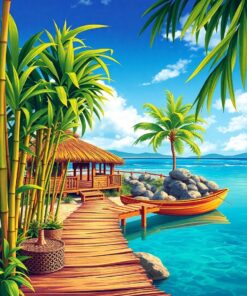 Coastal Hideaway Paint Numbers