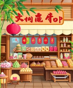 Sweet Shop Paint Numbers