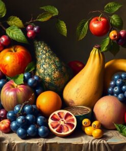 Island Fruit Paint Numbers