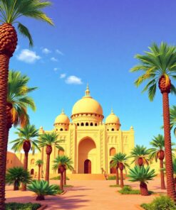 Palm Oasis Paint Numbers