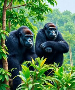 Mountain Silverbacks Paint Numbers