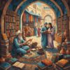 Realistic Bazaar Book Merchant Paint By Numbers
