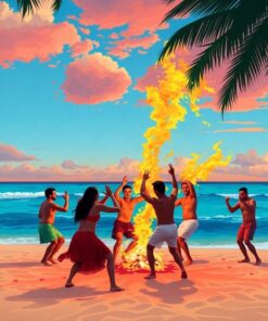 Fire Dance Paint Numbers