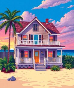 House Peril Paint Numbers