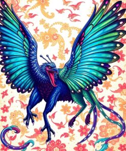 Striking Morpho Paint Numbers