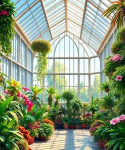 Botanical Glasshouse Paint Numbers