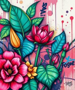 Graffiti Art Paint Numbers