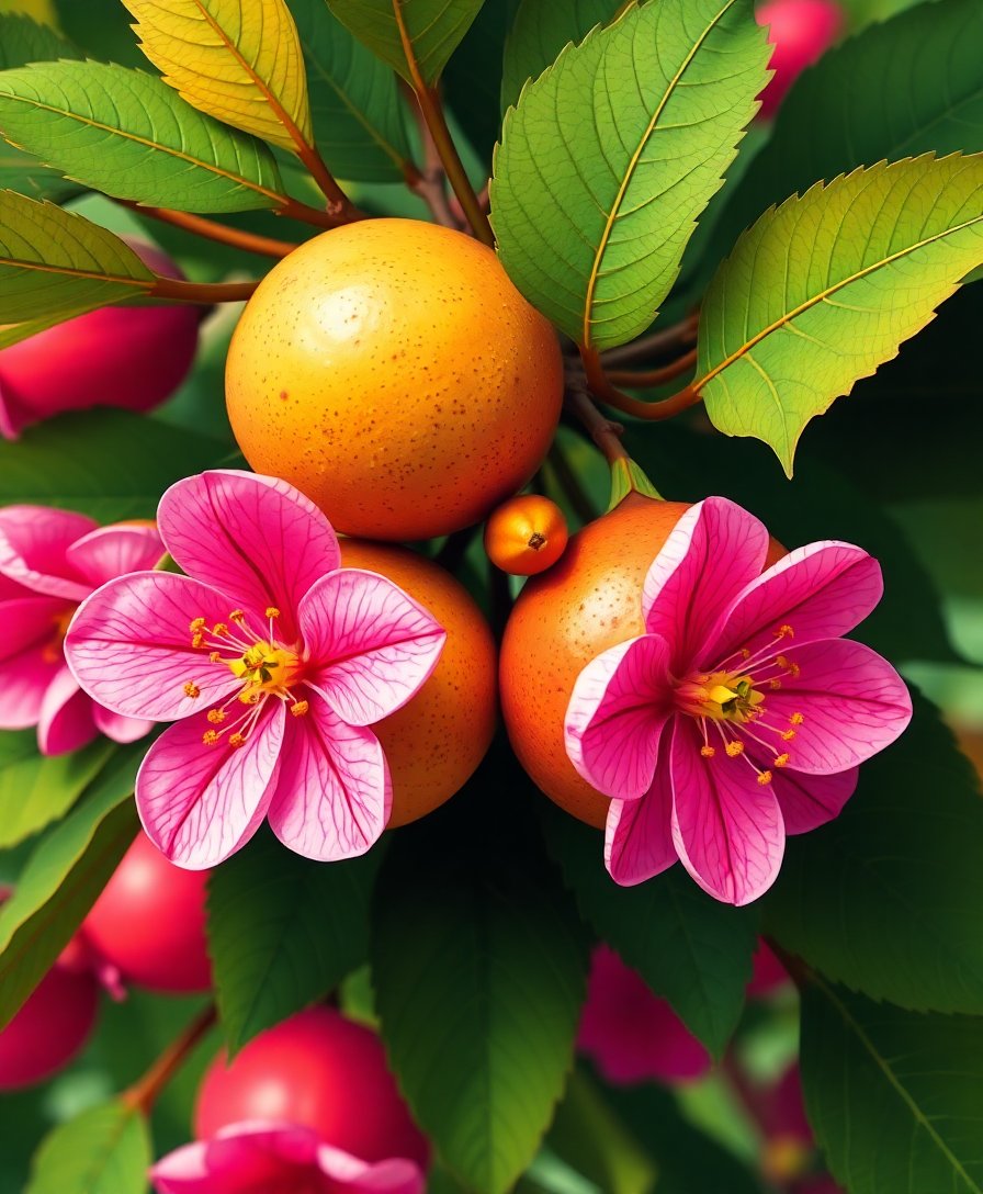 Guava Blooms Paint Numbers Guava Blooms Paint Numbers