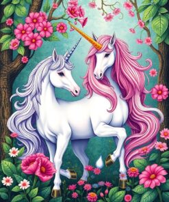 Botanical Myth Paint Numbers