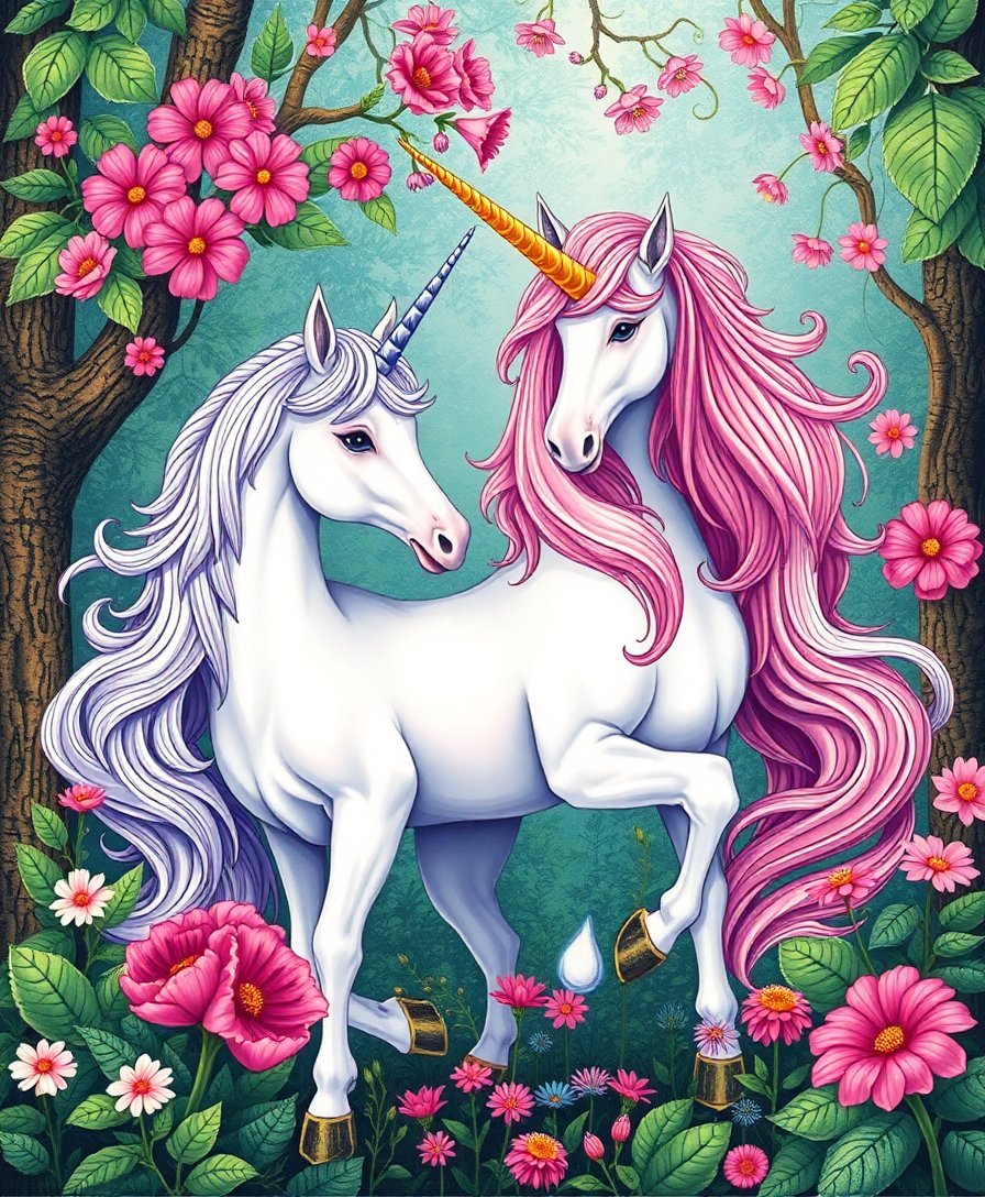 Botanical Myth Paint Numbers Botanical Myth Paint Numbers