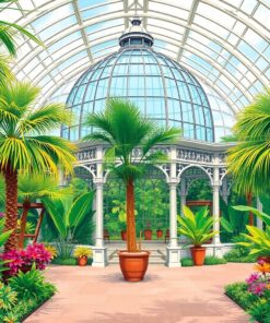 Palm Pavilion Paint Numbers