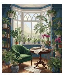 Realistic Botanical Parlor Books Paint By Numbers