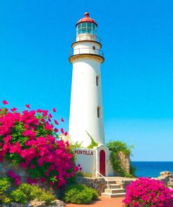 Lighthouse Walls Paint Numbers