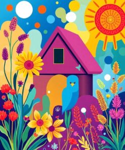 Ocean Helmet Paint Numbers