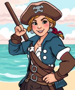 Sandy Shore Paint Numbers