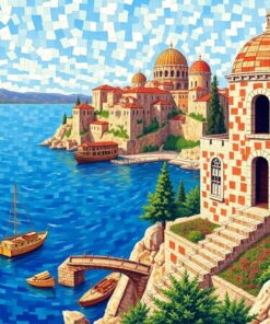 Island Portrait Paint Numbers