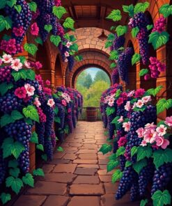 Floral Stillness Paint Numbers