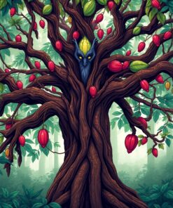 Tree Spirit Paint Numbers