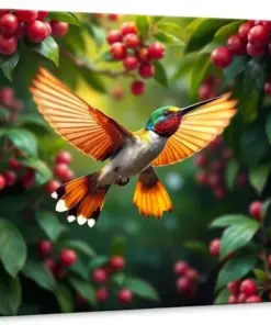 Realistic Canopy Nectar Flight Paint By Numbers