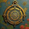 Brass Astrolabe Paint Numbers