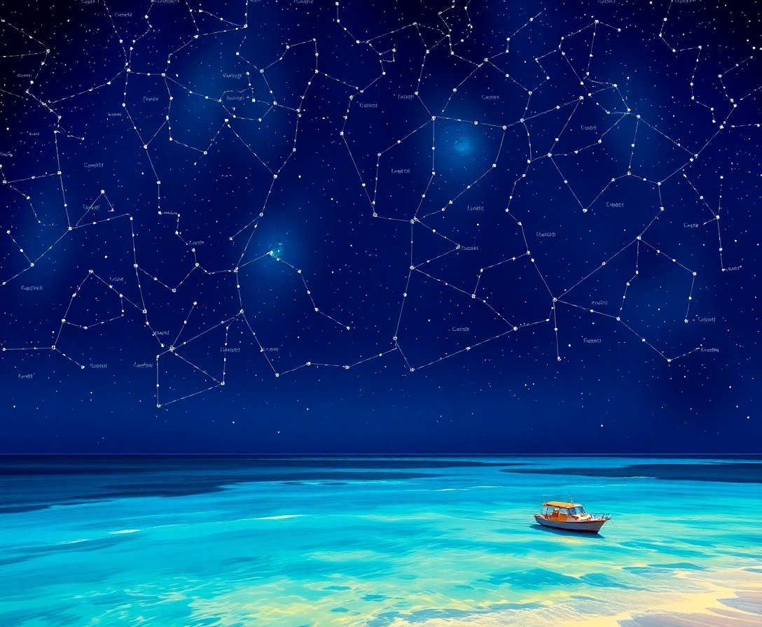 Constellation Chart Paint Numbers Constellation Chart Paint Numbers