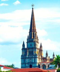 Caribbean Spire Paint Numbers