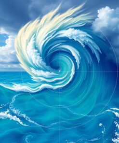 Realistic Caribbean Storm Radar Paint By Numbers