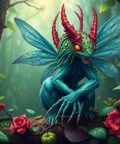 Forest Nymph Paint Numbers