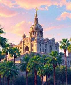 Among Palms Paint Numbers