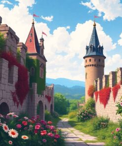 Ruin Flora Paint Numbers