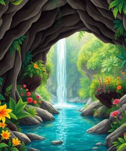 Entrance Flora Paint Numbers