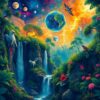 Jungle Cascade Paint Numbers