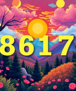 Palm Glimpse Paint Numbers