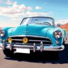 Realistic Classic Auto Journey Paint By Numbers