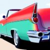 Realistic Classic Tail Fins Paint By Numbers