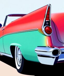 Realistic Classic Tail Fins Paint By Numbers
